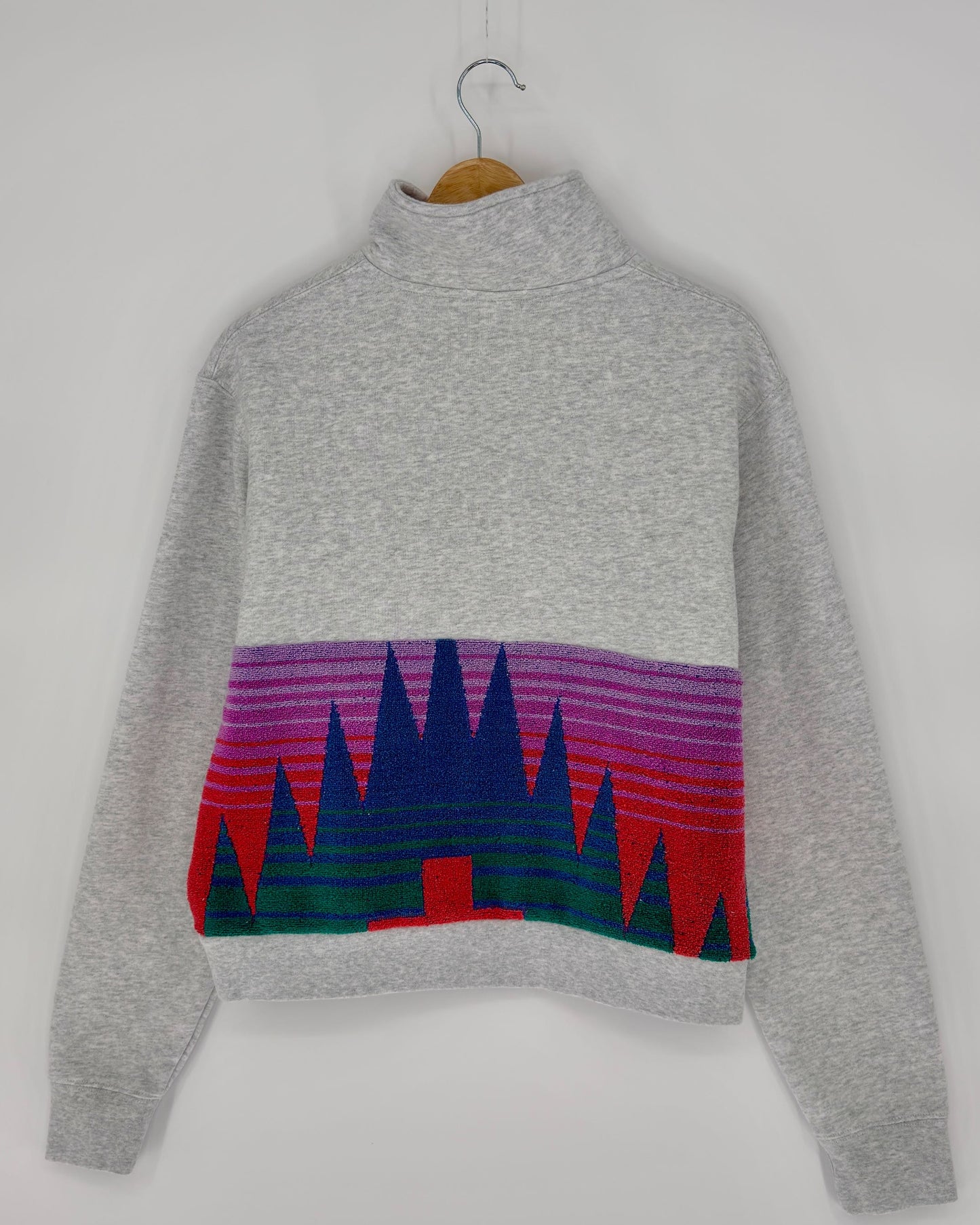 Medium Light Heather Grey 1/4 Zip