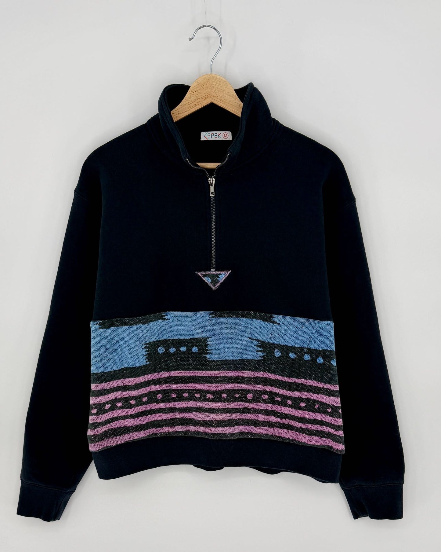 Medium Black 1/4 Zip 3