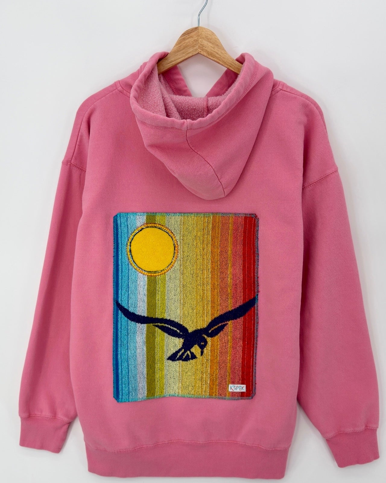 Large Pink Making a Scene Pullover Hoodie for Robyn