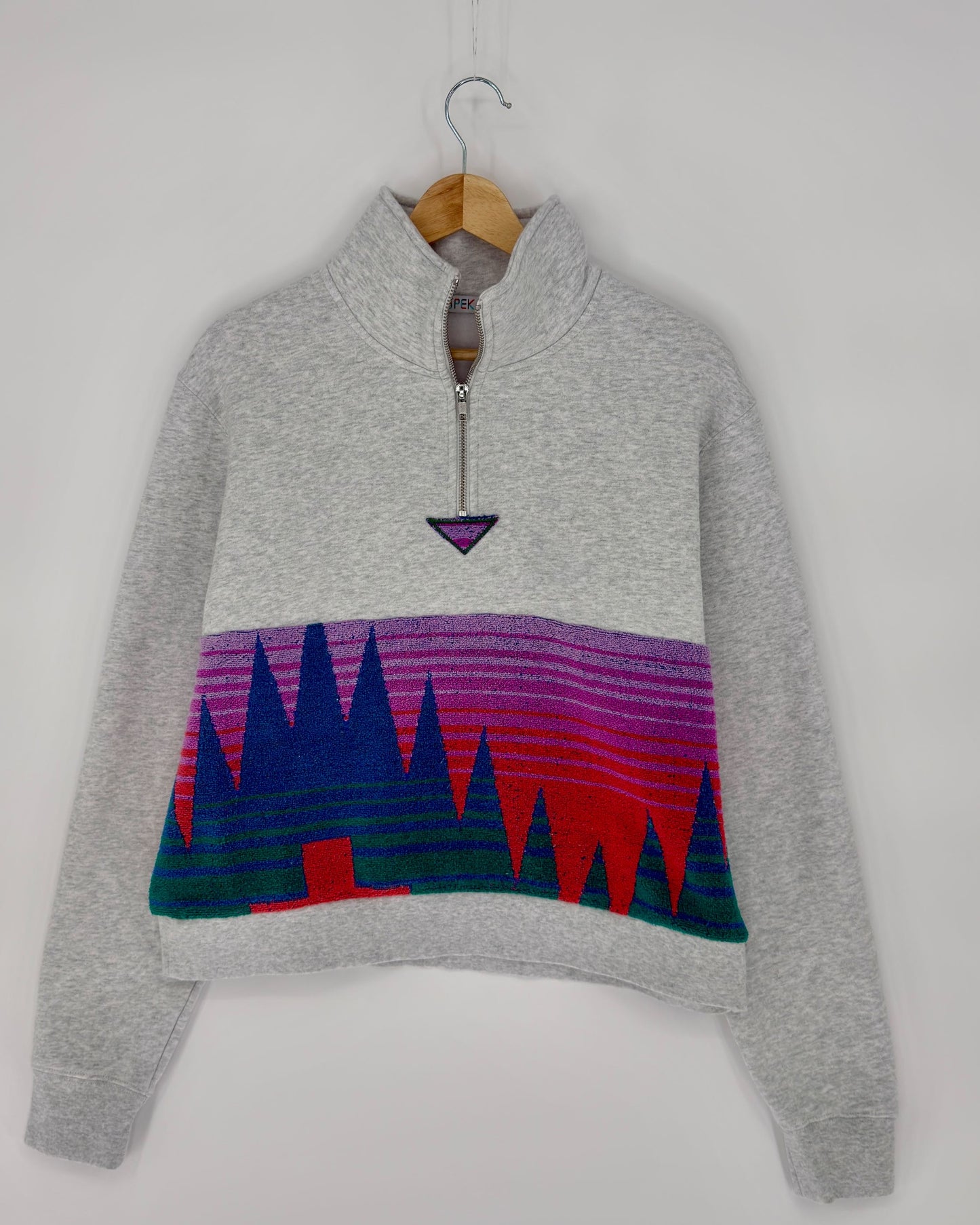 Medium Light Heather Grey 1/4 Zip