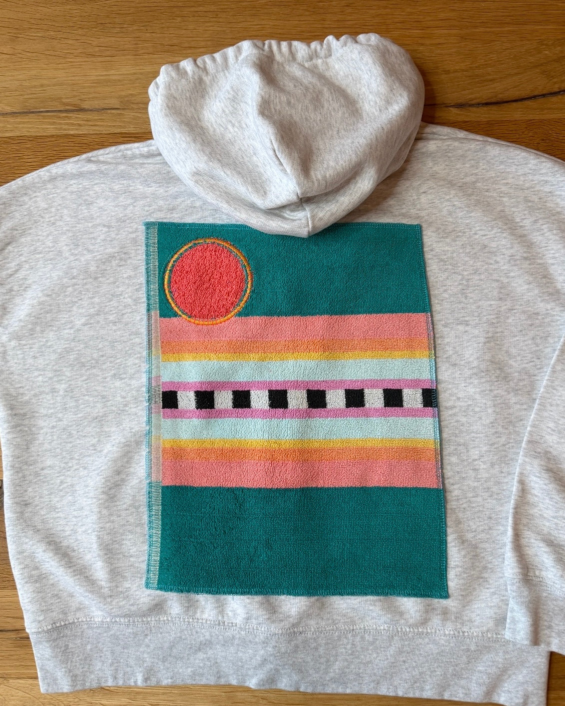 Making a Scene "Subtle Neon Glow" Zip Up Hoodie