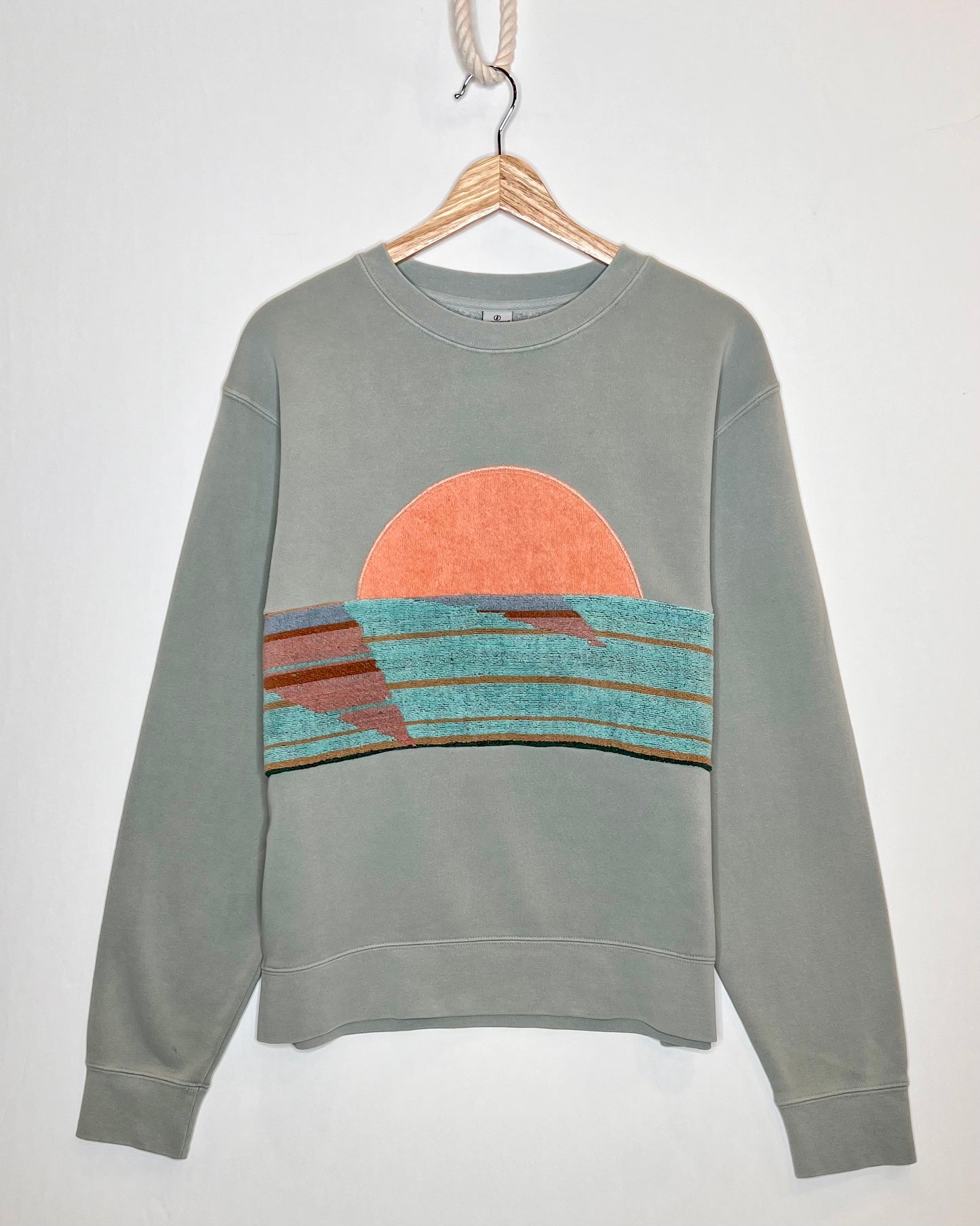 Medium Fall Collection “Mellow Glow” Sunset Sweatshirt