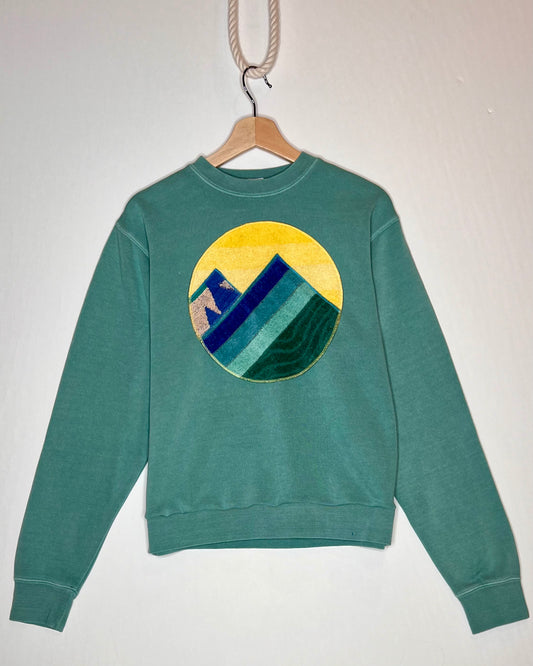 Mountain Sport Sweatshirt “Green Valley”