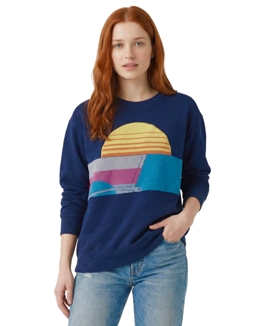 Medium Aqua Sunset Chaser "Jibe Ho"