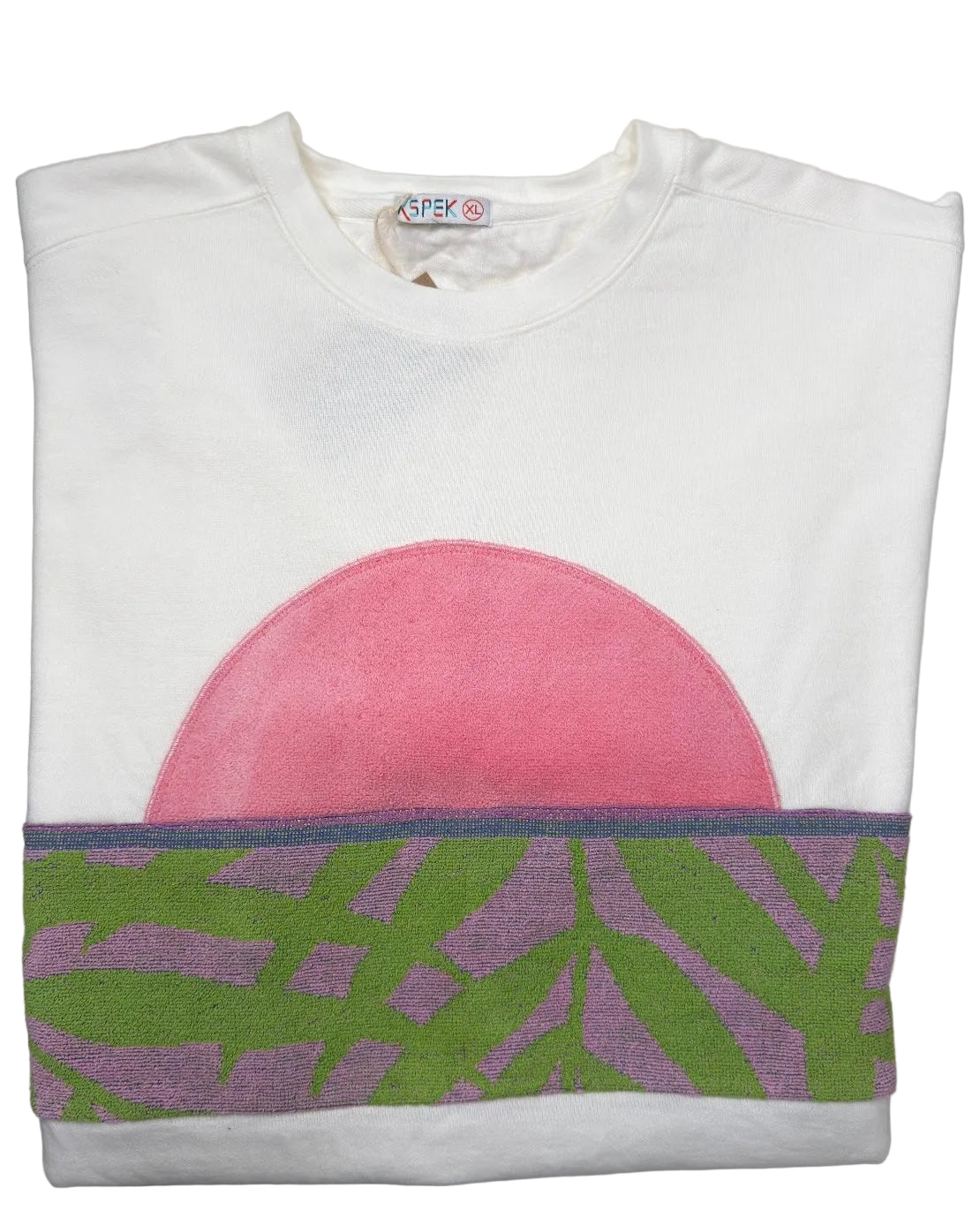X-Large White Sunset Chaser "Tropical Sunrise"