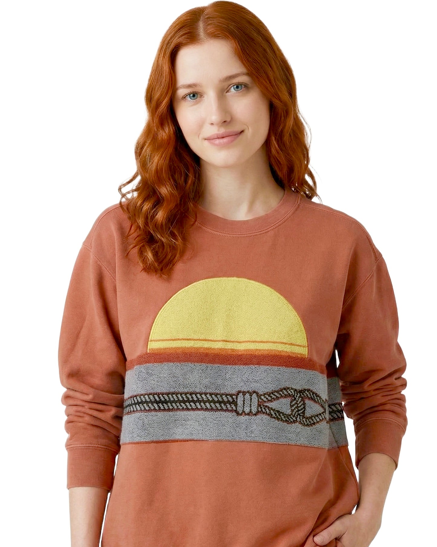 Medium Terracotta Sunset Chaser "Sailor's Knot"