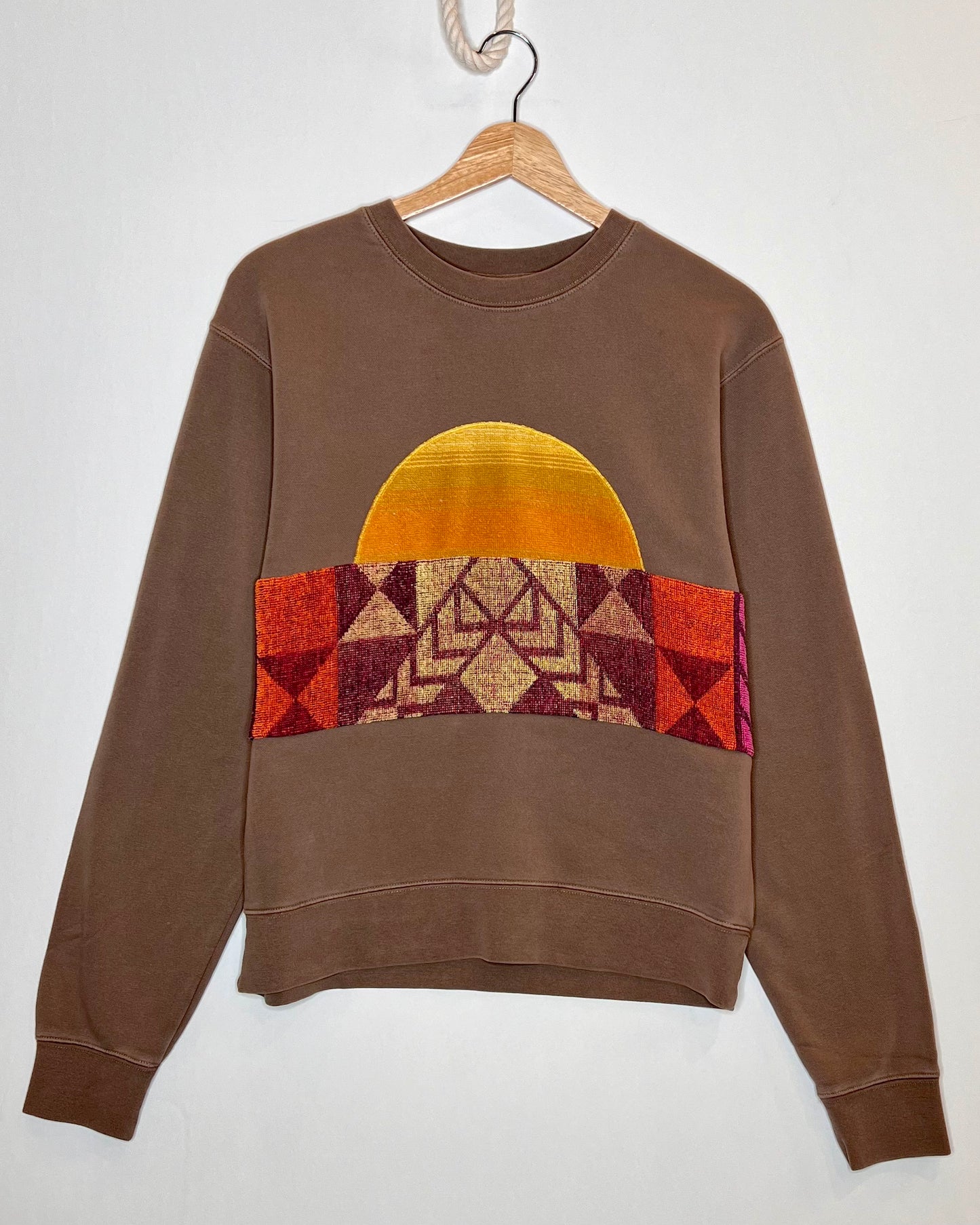 Small Fall Collection “Cafe Santa Fe” Sunset Sweatshirt