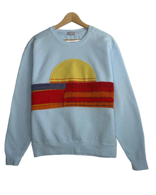 Medium Aqua Sunset Chaser "Coastal Cool"