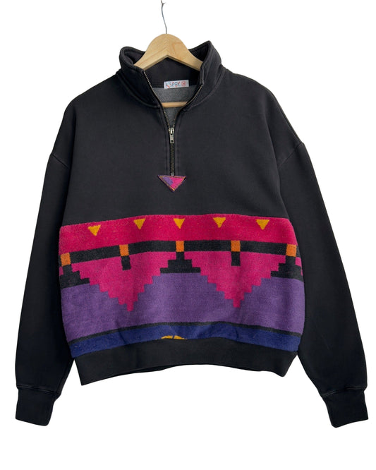 Small Faded Black 1/4 Zip