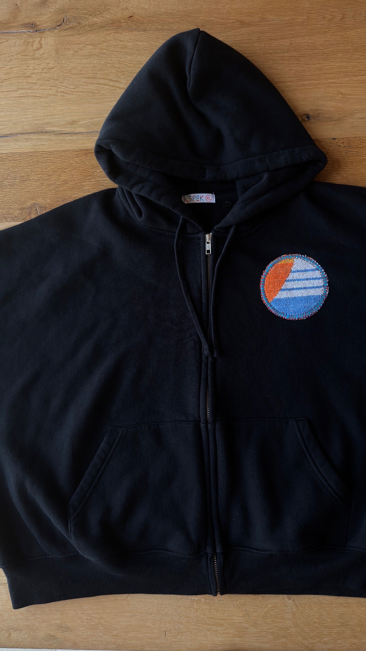XLarge Black Making a Scene Zip Up Hoodie for Katie