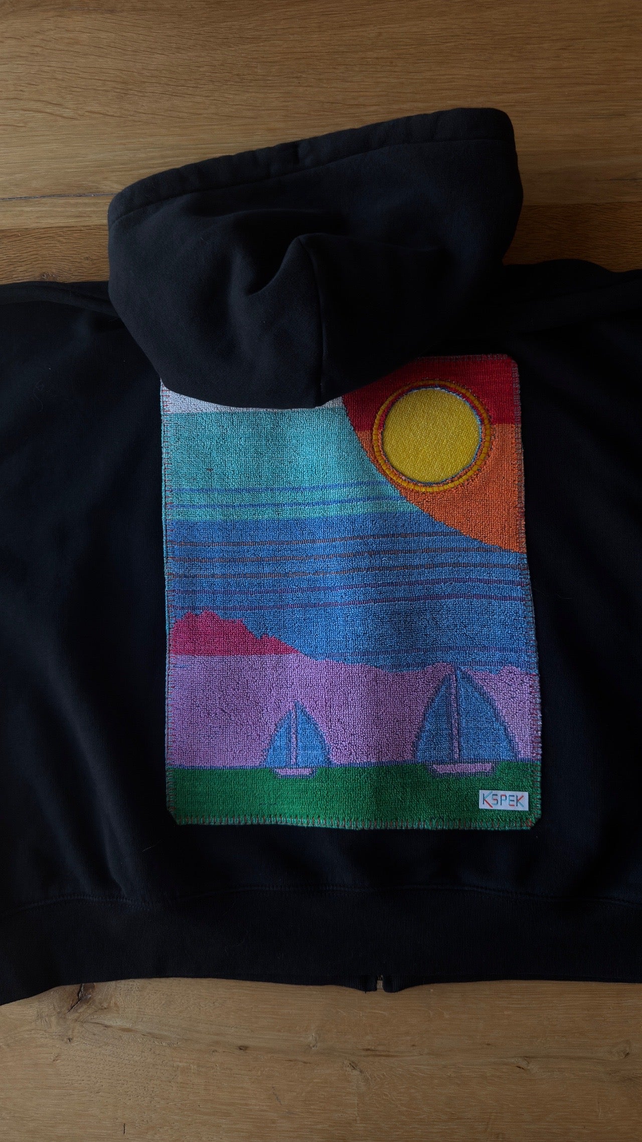 XLarge Black Making a Scene Zip Up Hoodie for Katie