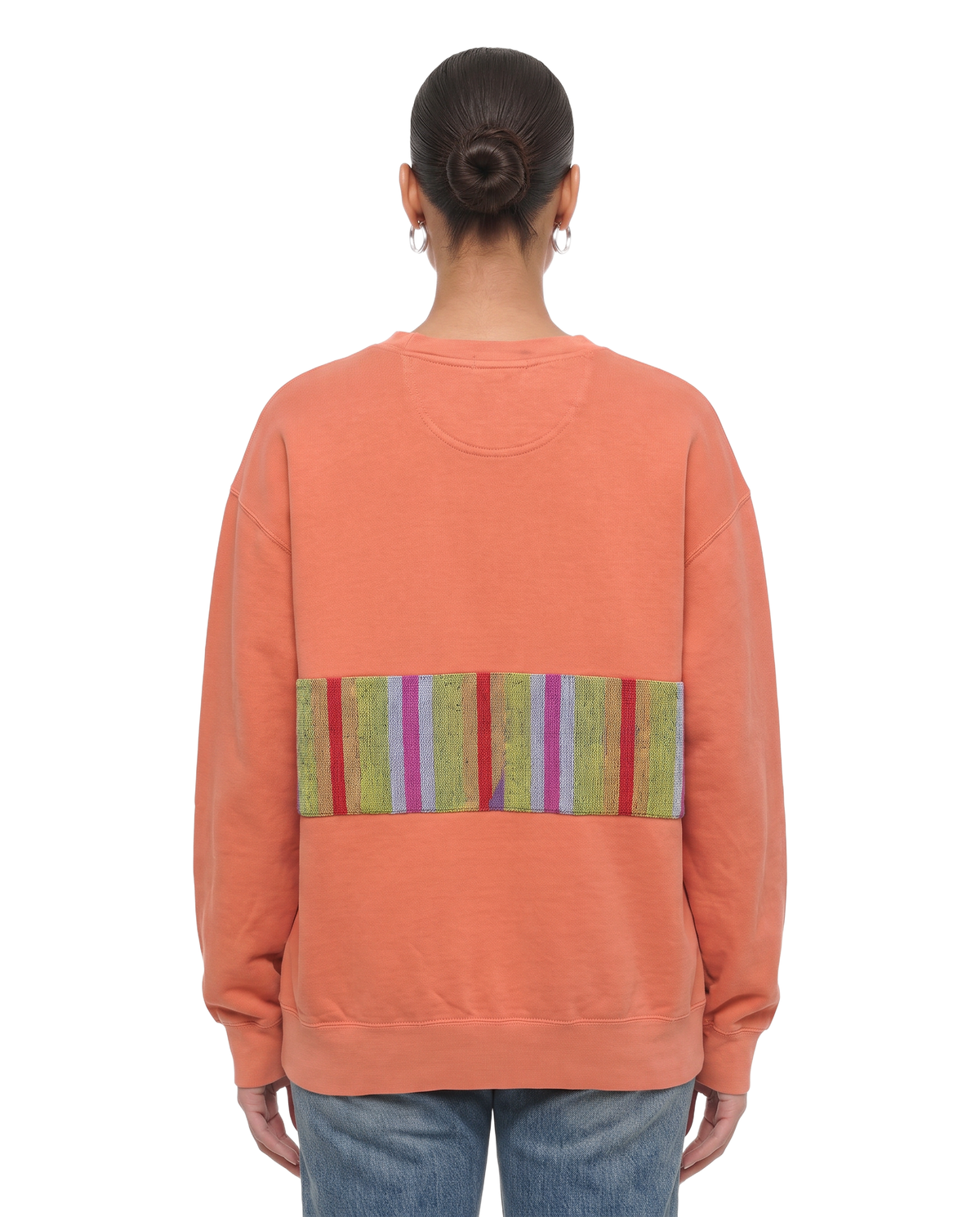 Large Terracotta Sunset Chaser Striped Sailboat Bay