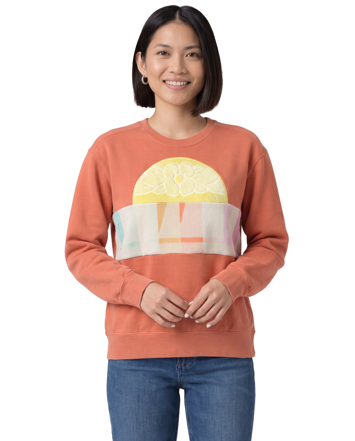 Small Terracotta Sunset Chaser Citrus Slice View