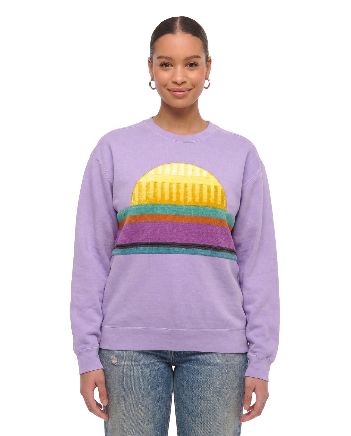 Large Lavender Sunset Chaser Coastal Dreamer
