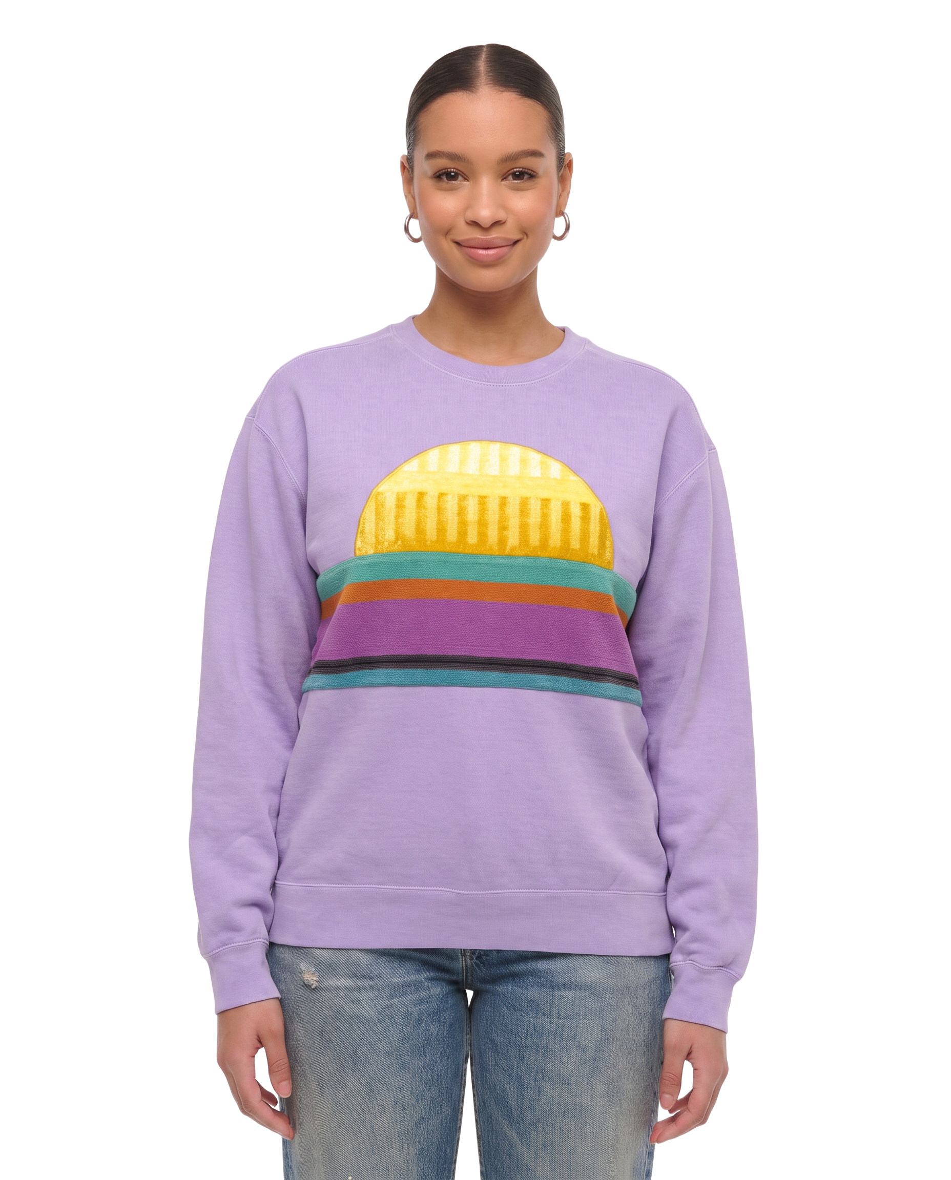 Large Lavender Sunset Chaser Coastal Dreamer