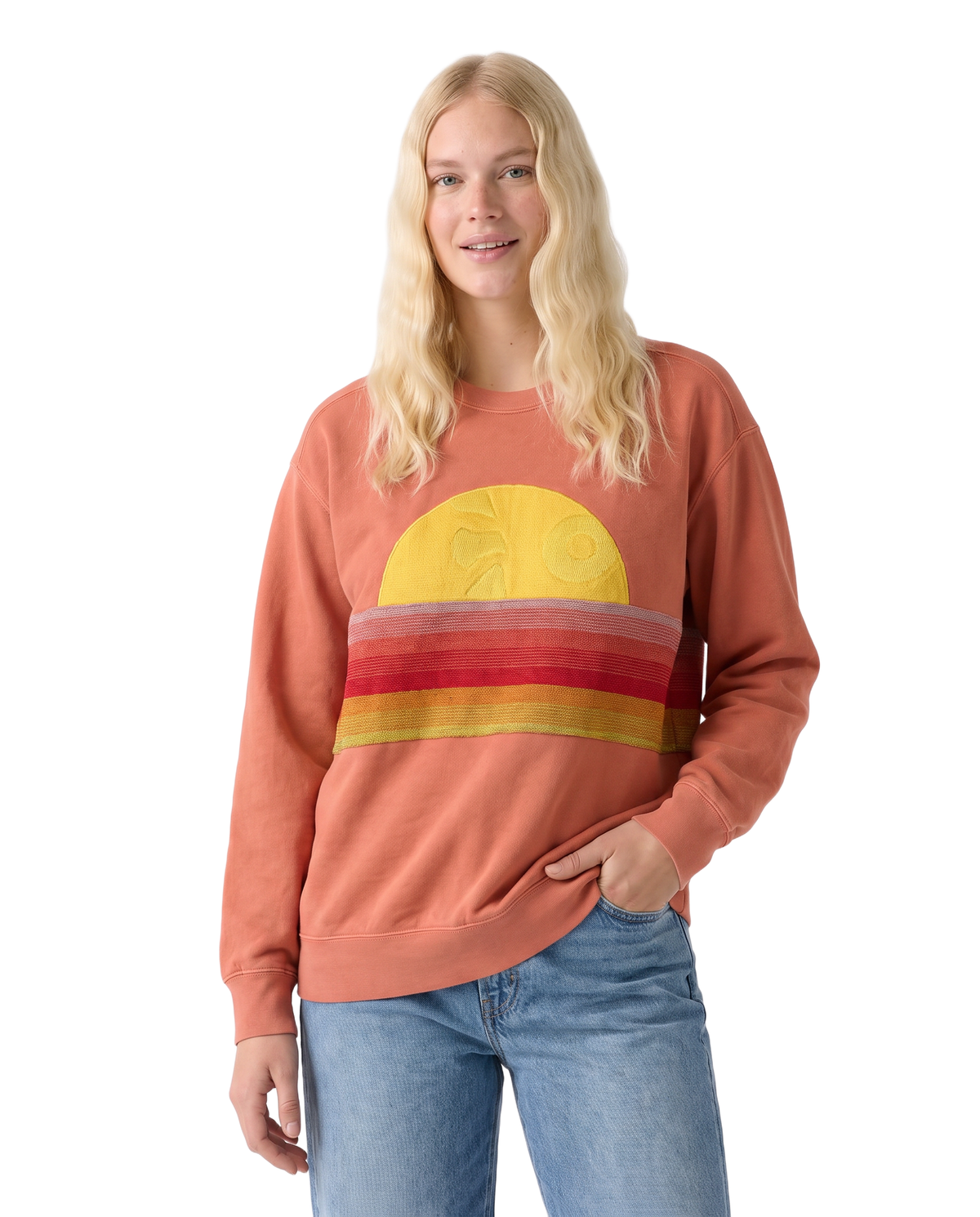 Medium Terracotta Sunset Chaser Applique Sundrop