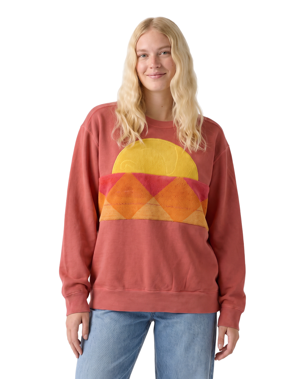 Medium Watermelon Sunset Chaser Petal Sunrise