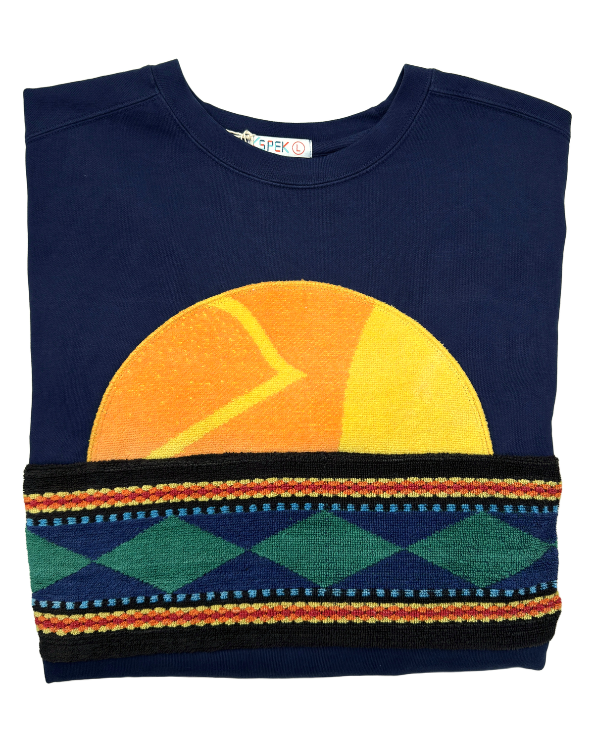 Large Navy Sunset Chaser Diamond Sunset