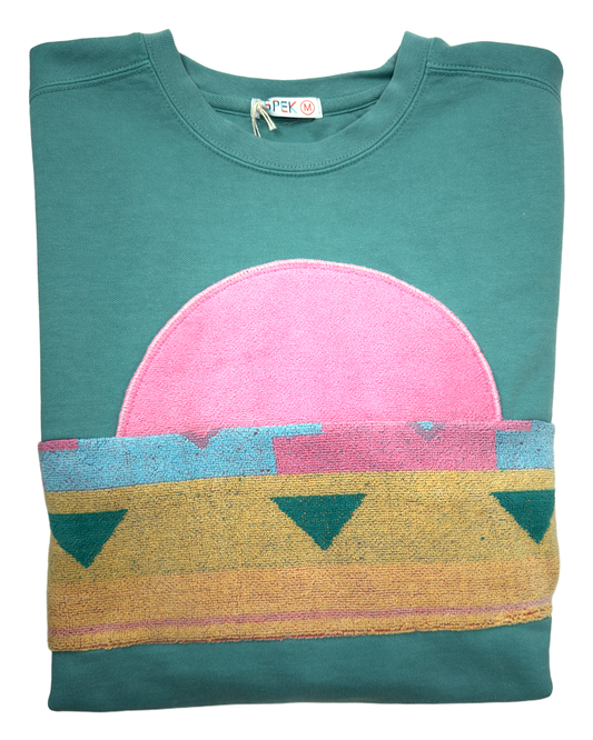 Medium Light Jade Sunset Chaser Pink Dune Sunrise