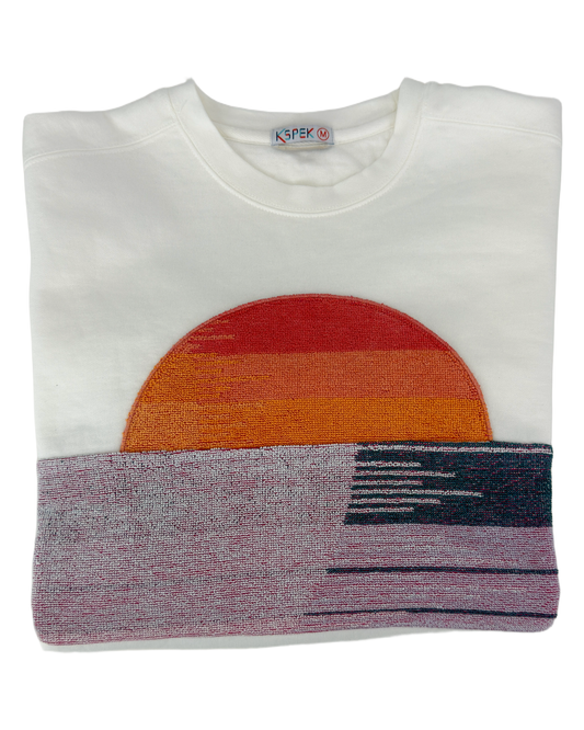 Medium White Sunset Chaser Crimson Panorama