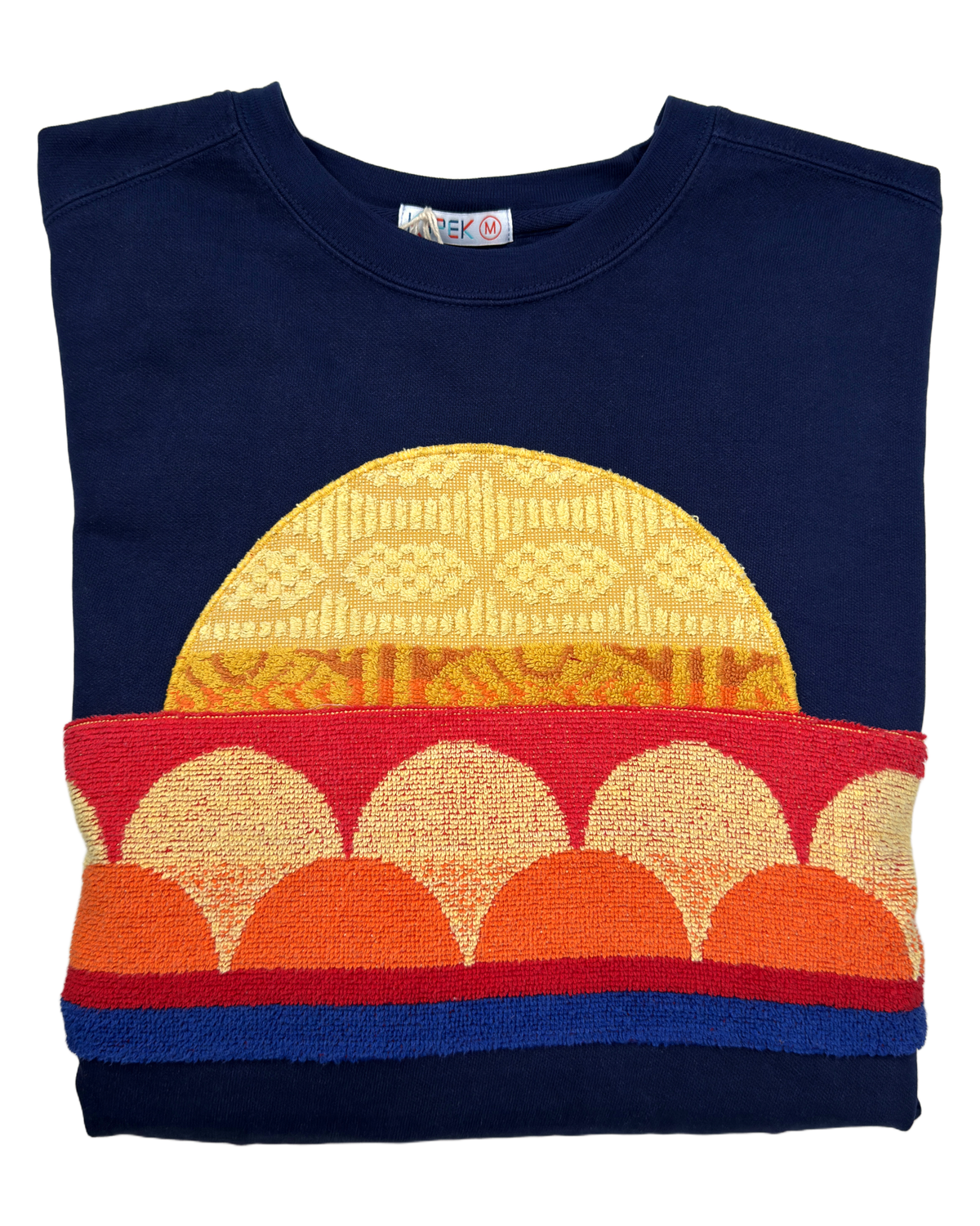 Medium Navy Sunset Chaser Scallop Sundown