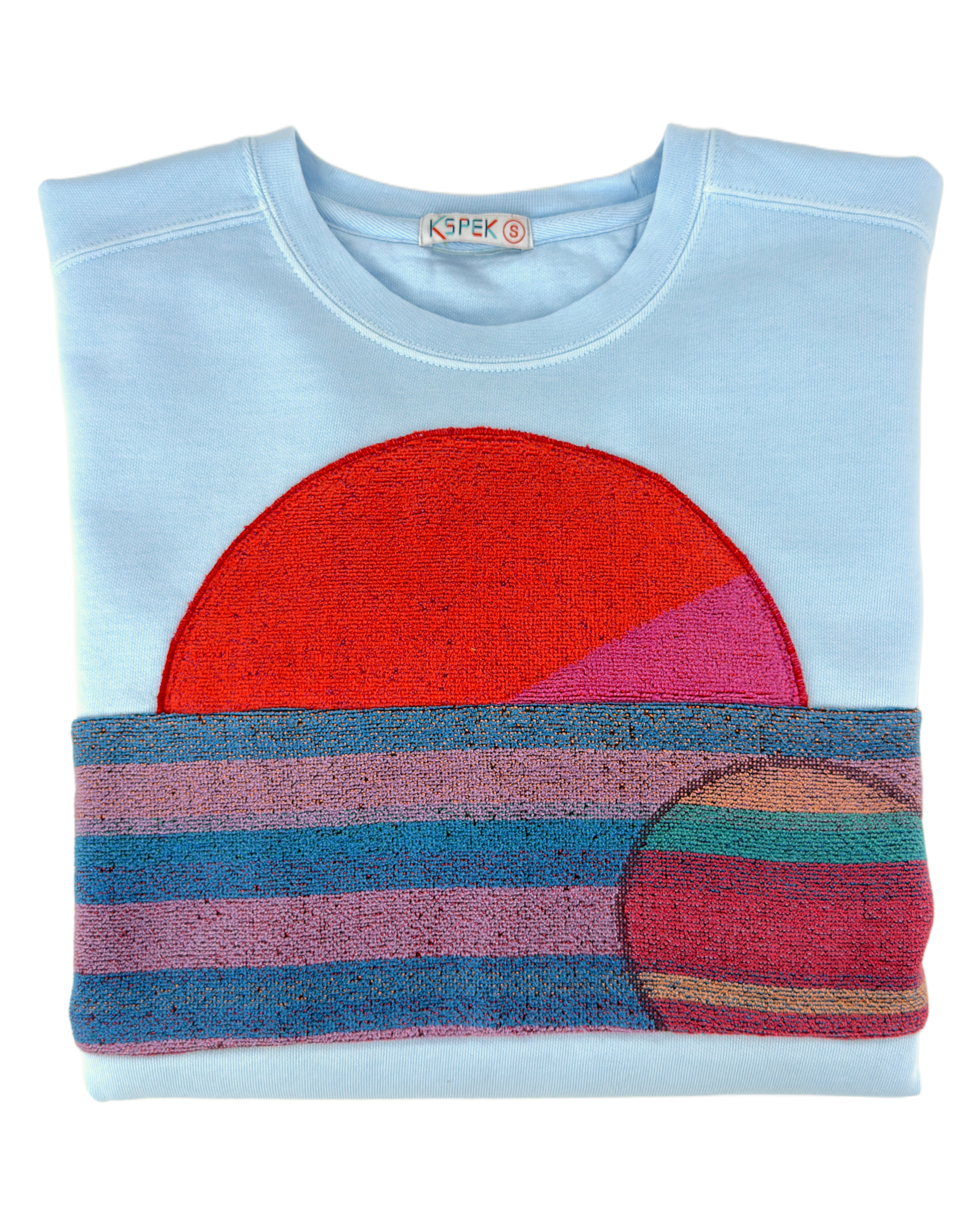 Small Aqua Sunset Chaser Cosmic Sunrise