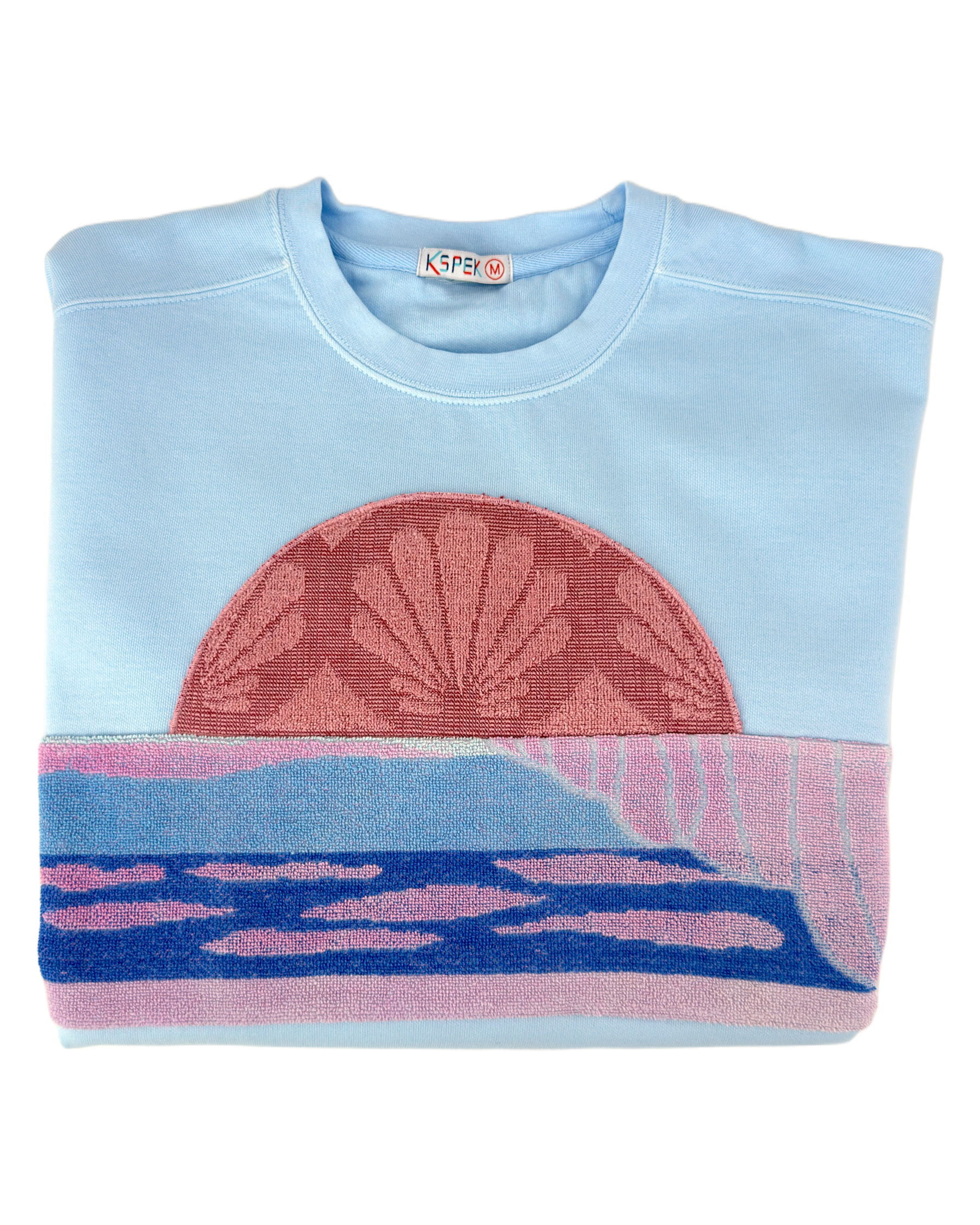 Medium Aqua Sunset Chaser Shell Set Sun