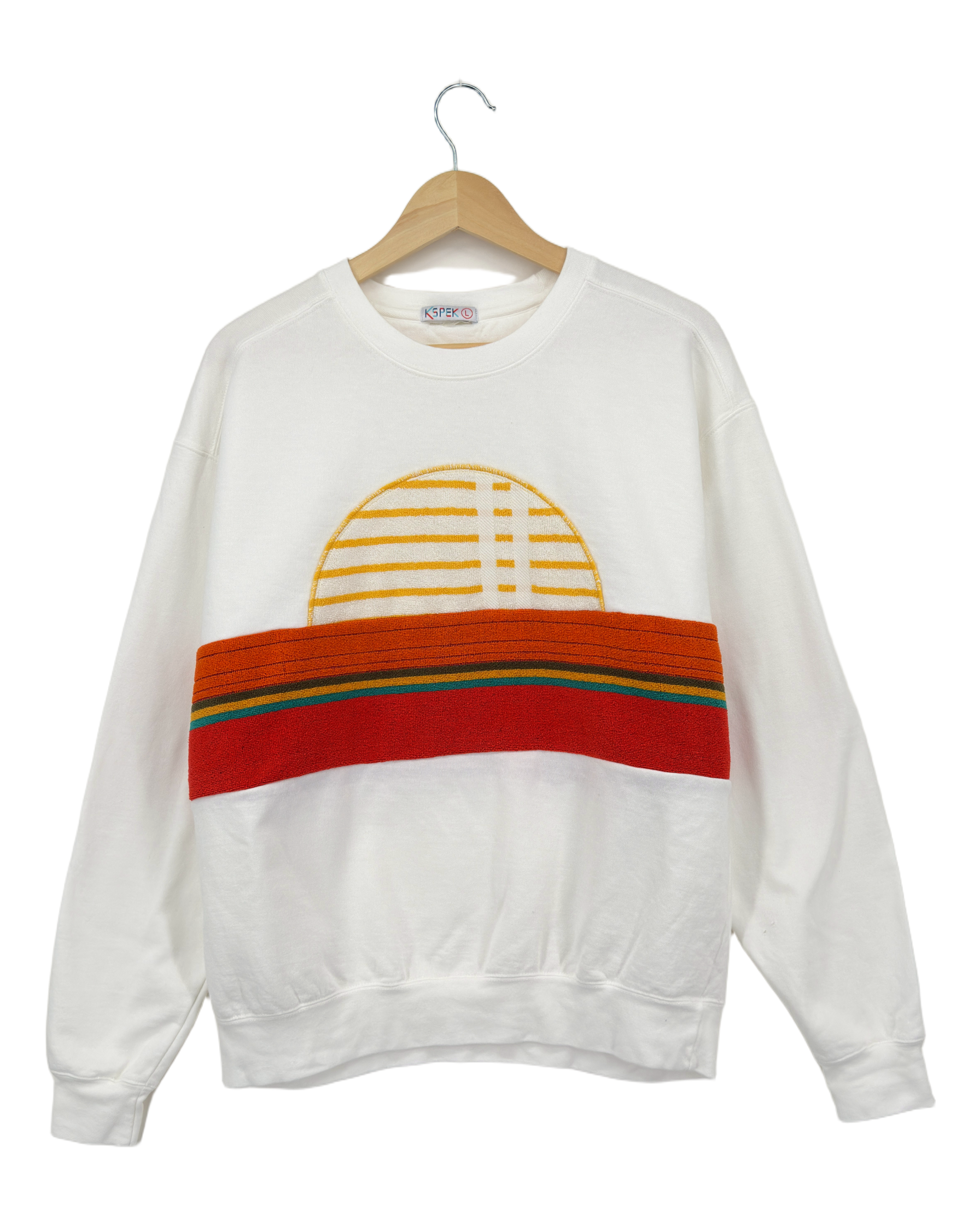Large White Sunset Chaser Coastal Vibes