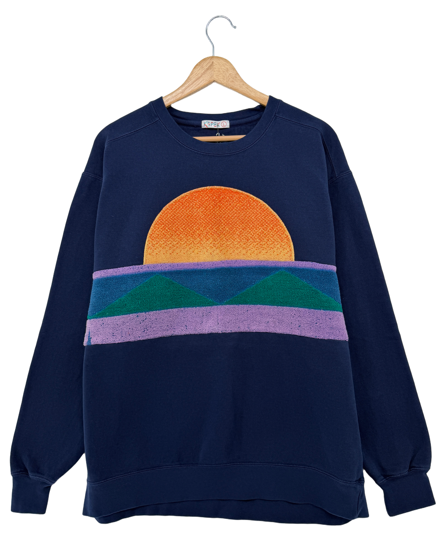 Large Navy Sunset Chaser "Purple Mountains"