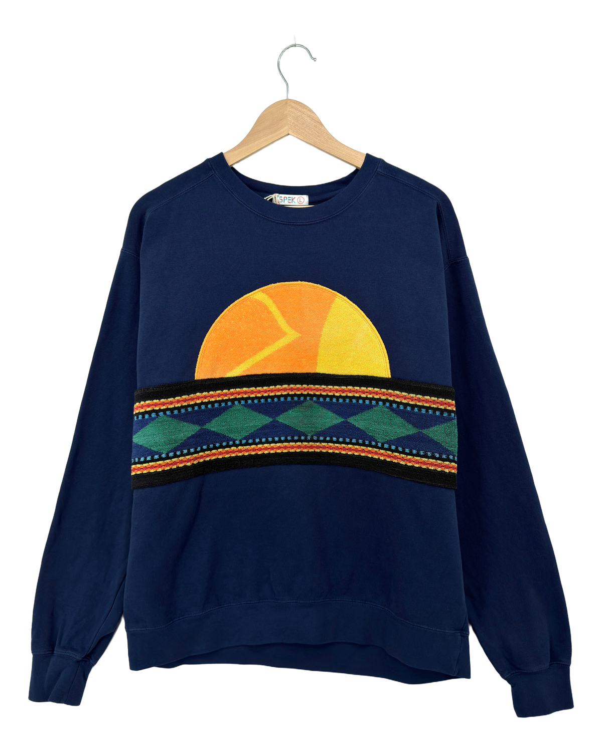 Large Navy Sunset Chaser Diamond Sunset