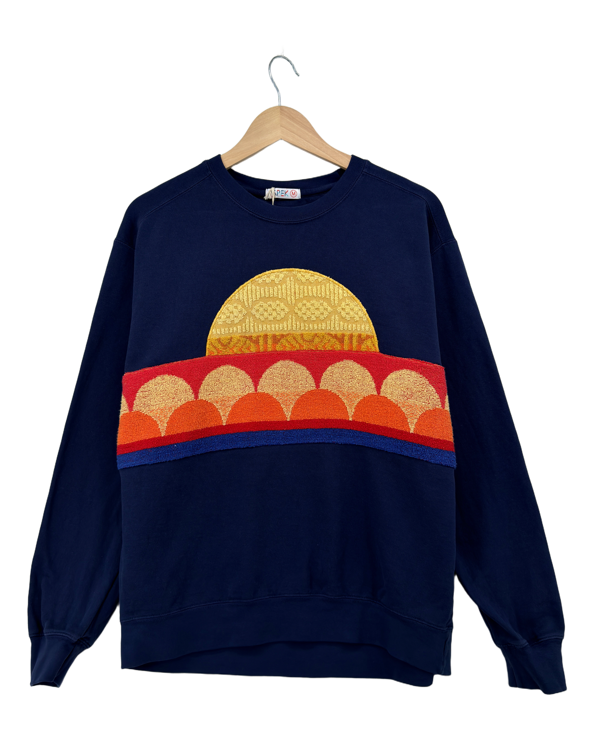 Medium Navy Sunset Chaser Scallop Sundown