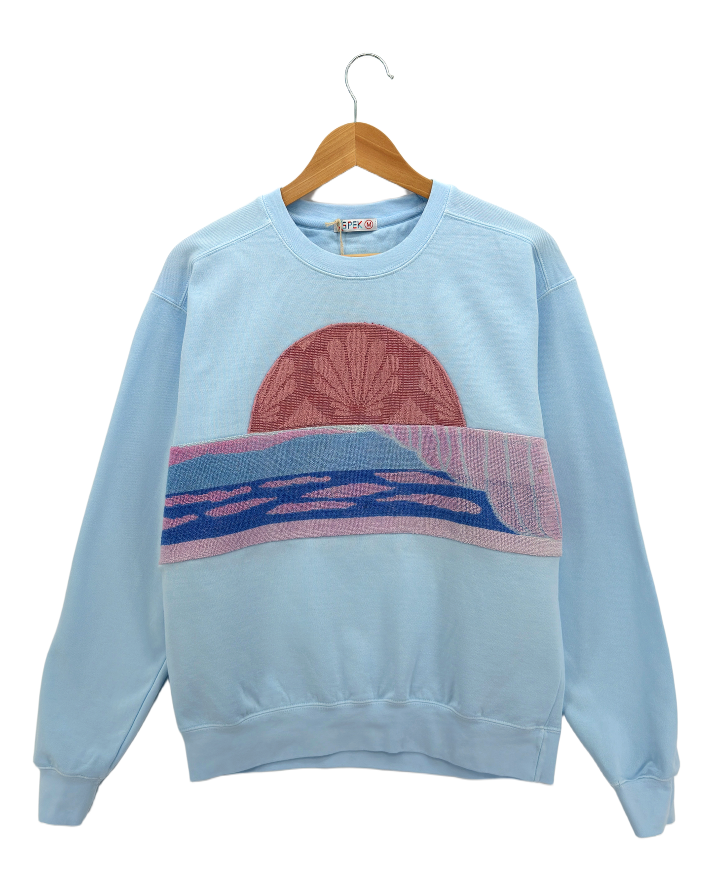 Medium Aqua Sunset Chaser Shell Set Sun