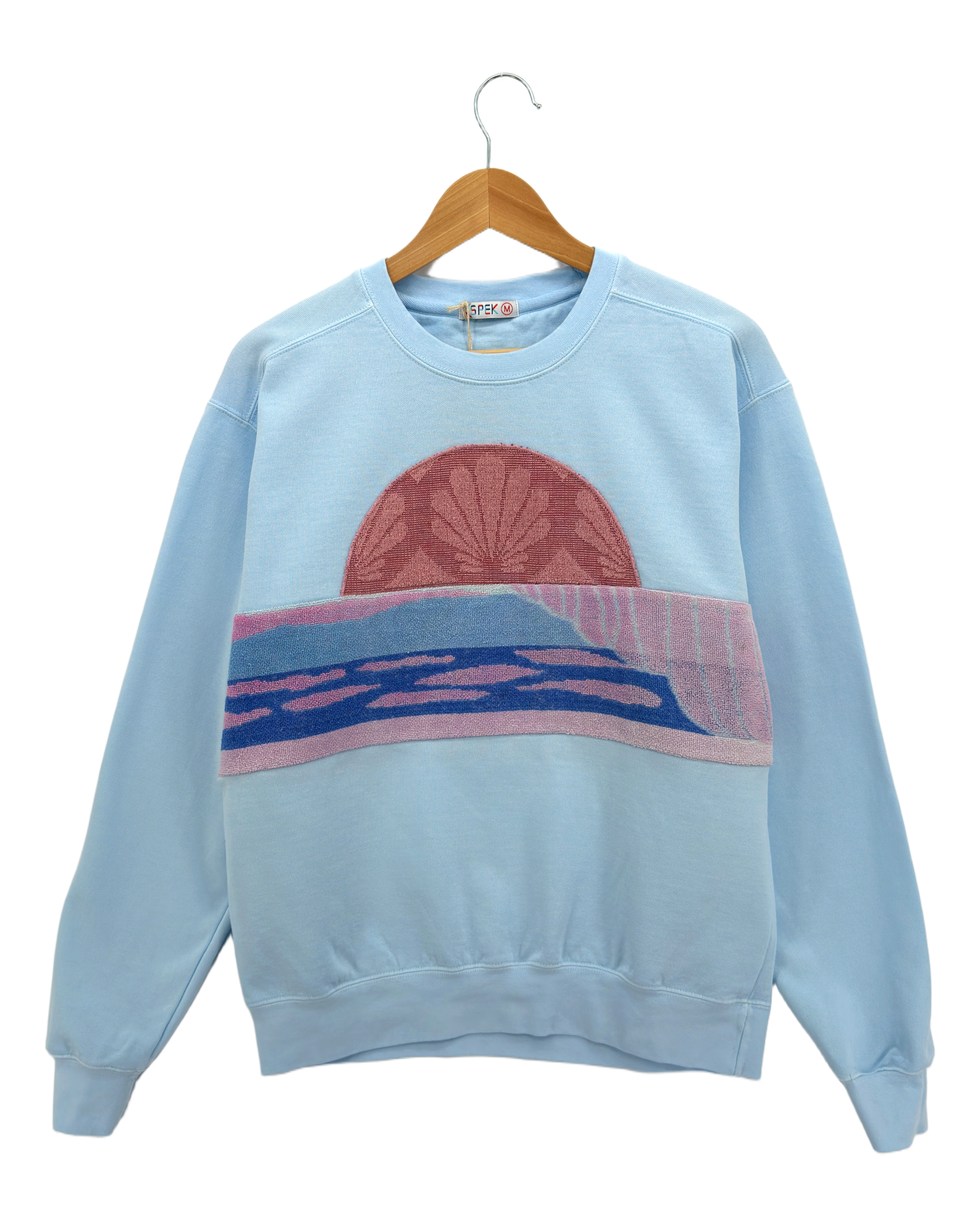 Medium Aqua Sunset Chaser Shell Set Sun