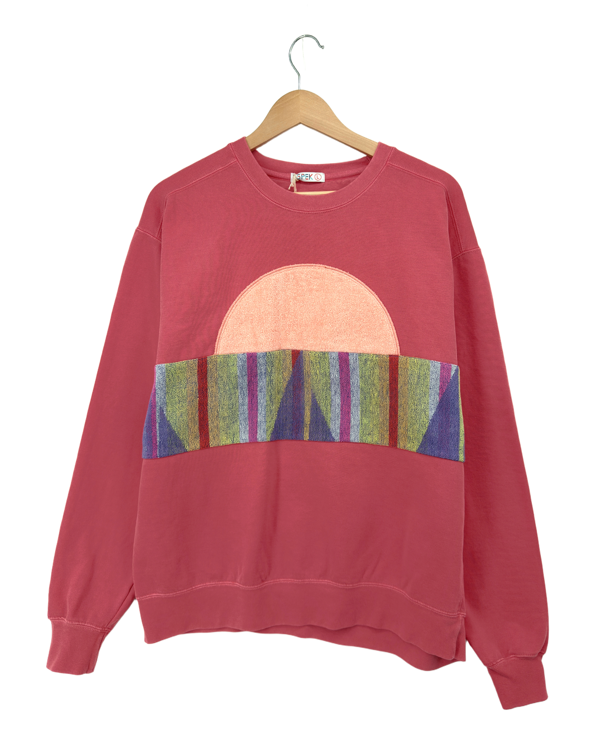 Large Watermelon Sunset Chaser Striped Dawn Arc