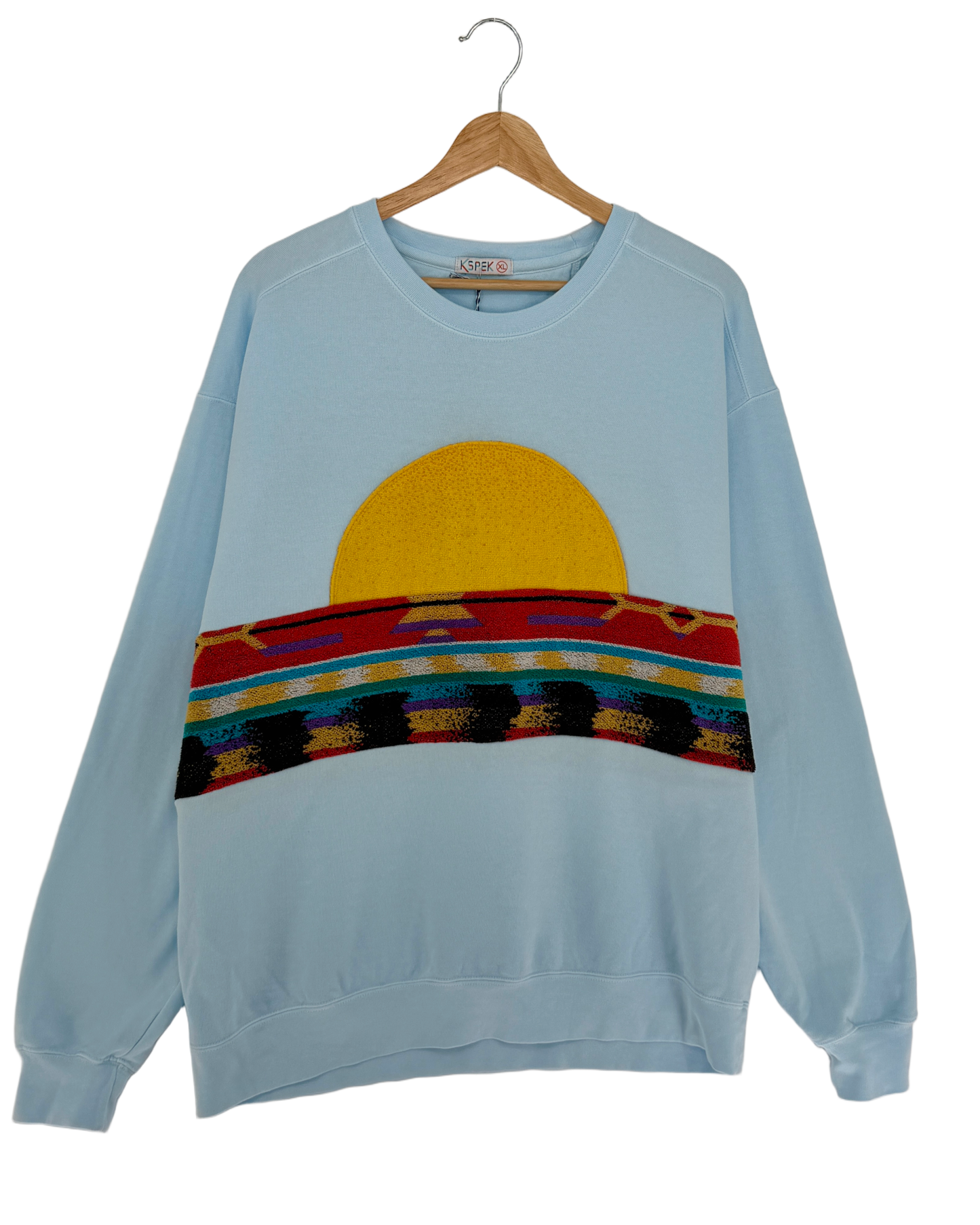 X-Large Aqua Sunset Chaser "Tred Lightly"