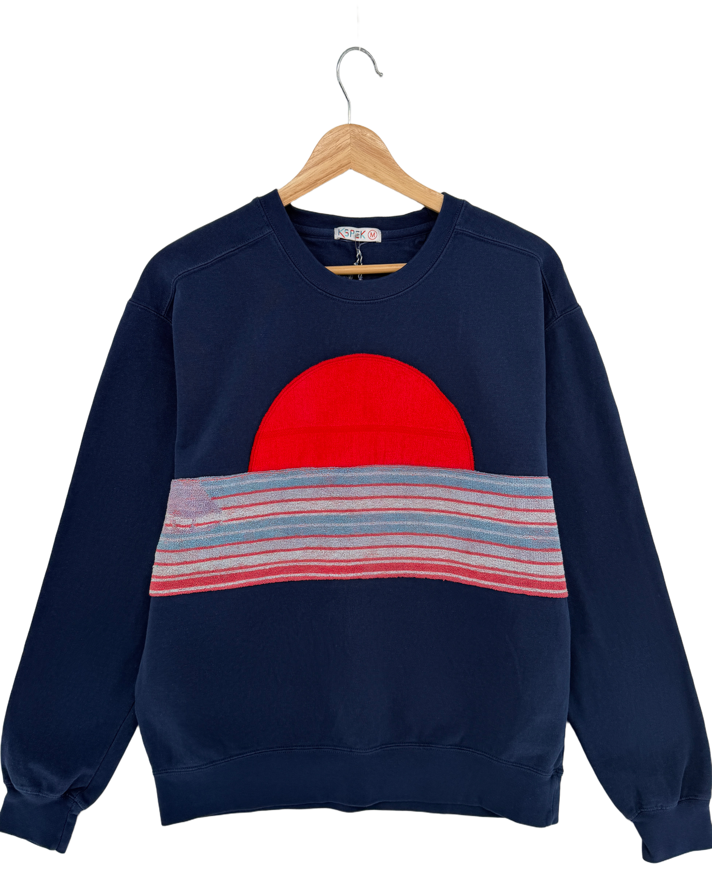 Medium Navy Sunset Chaser "Cute Couple"