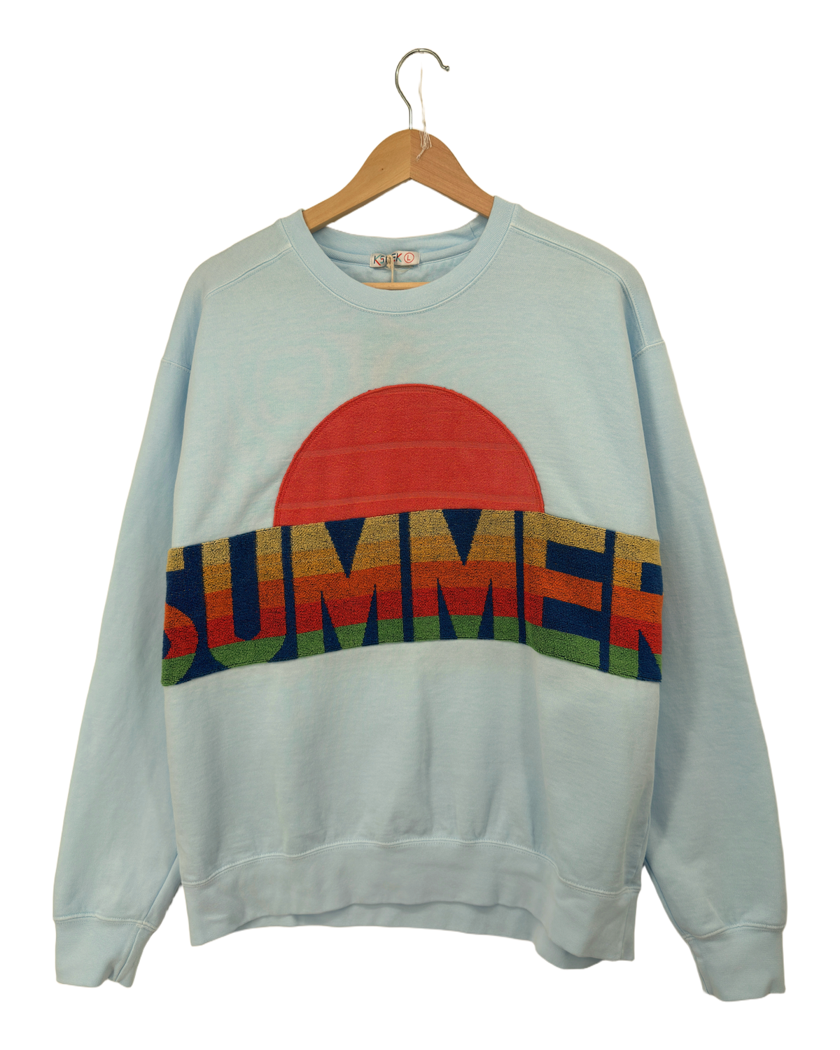 Large Aqua Sunset Chaser Summer Arc