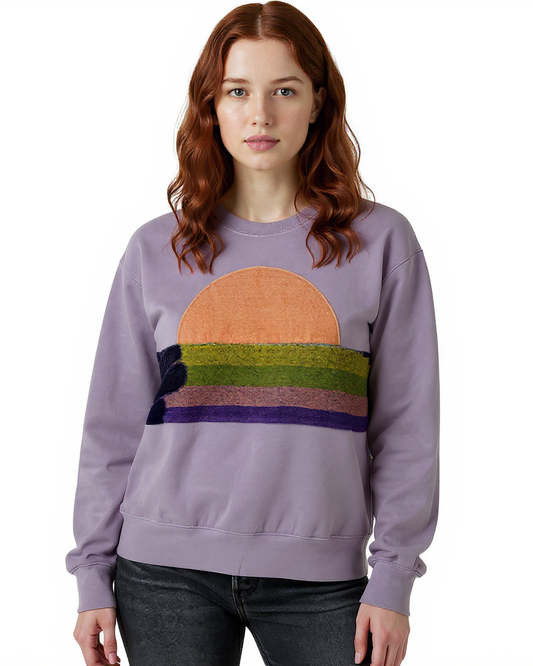 Medium Lavender Sunset Chaser “Wave Action” - Medium - Model