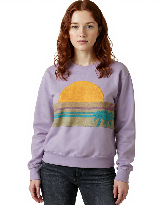 Medium Lavender Sunset Chaser “Island Time” - Medium - Model