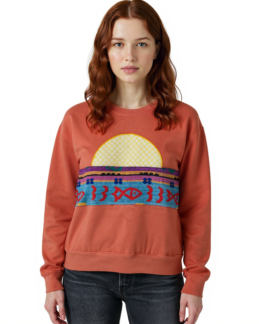 Medium Terracotta Sunset Chaser “Gone Fishing” - Medium - Model